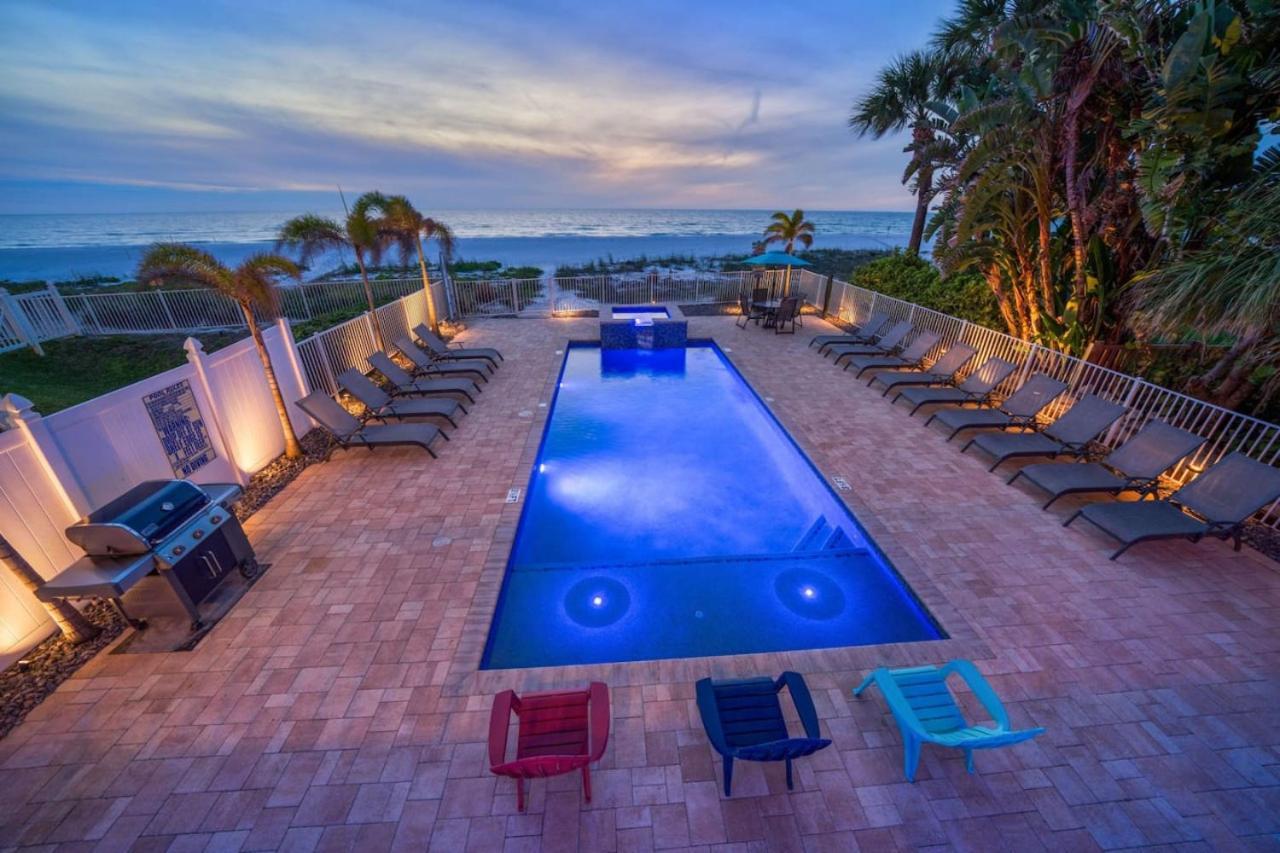 Four Shores Unit 3 Gulf Condo Direct Gulf With Pool And Spa Clearwater Beach Exterior photo
